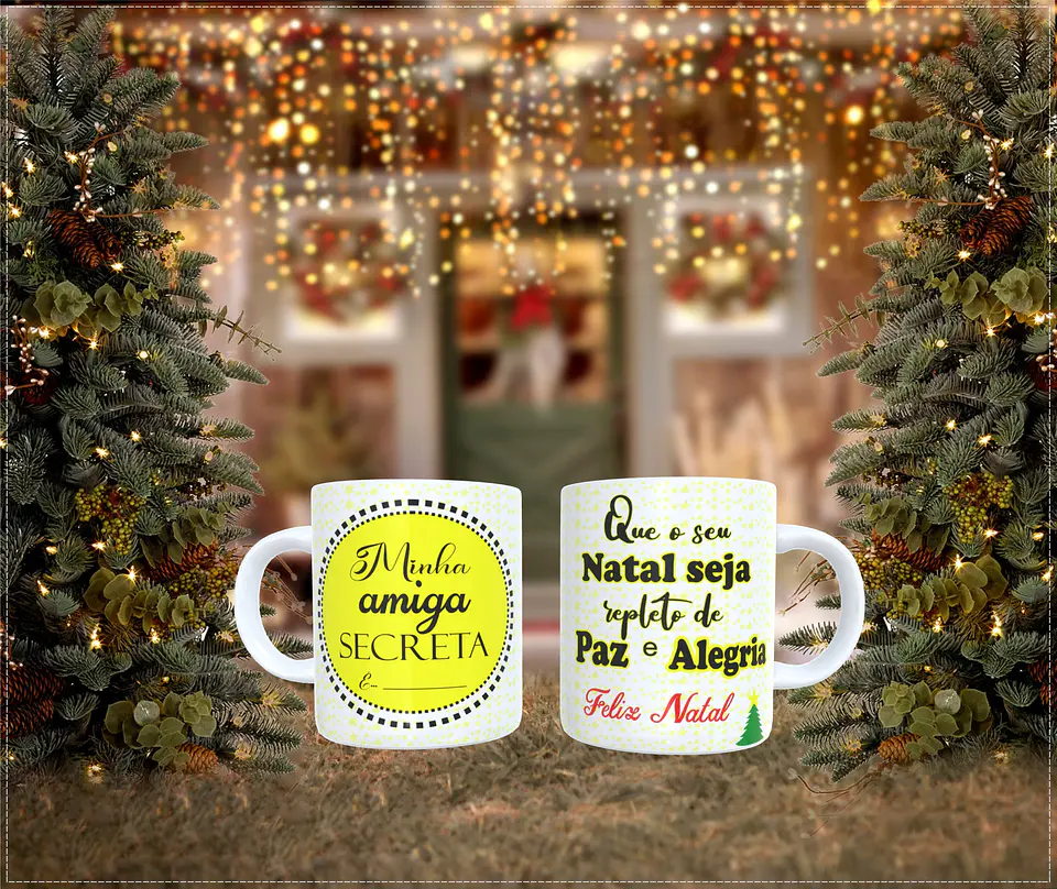 A Caneca de Amigo Secreto Que É 100% Emoção 3