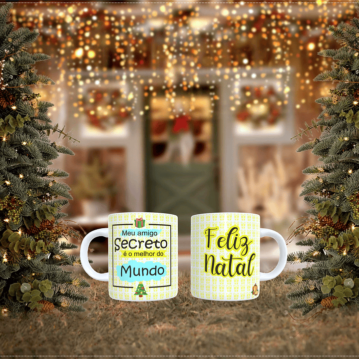 A Caneca de Amigo Secreto Que É 100% Emoção 4