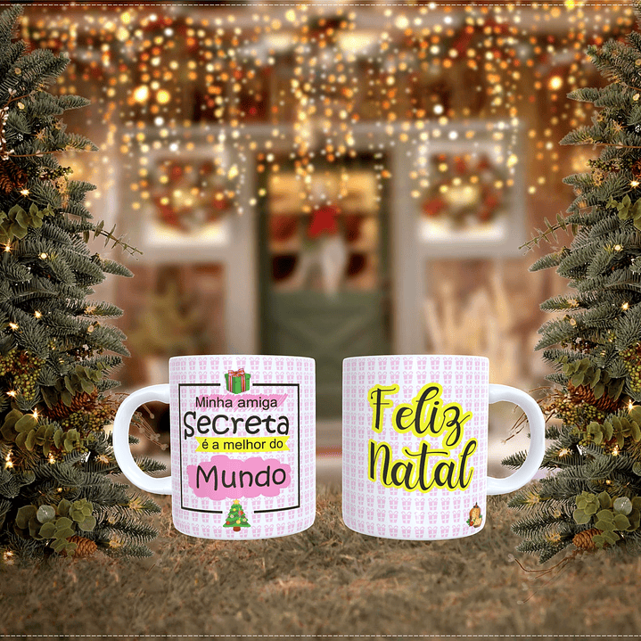 A Caneca de Amigo Secreto Que É 100% Emoção 5