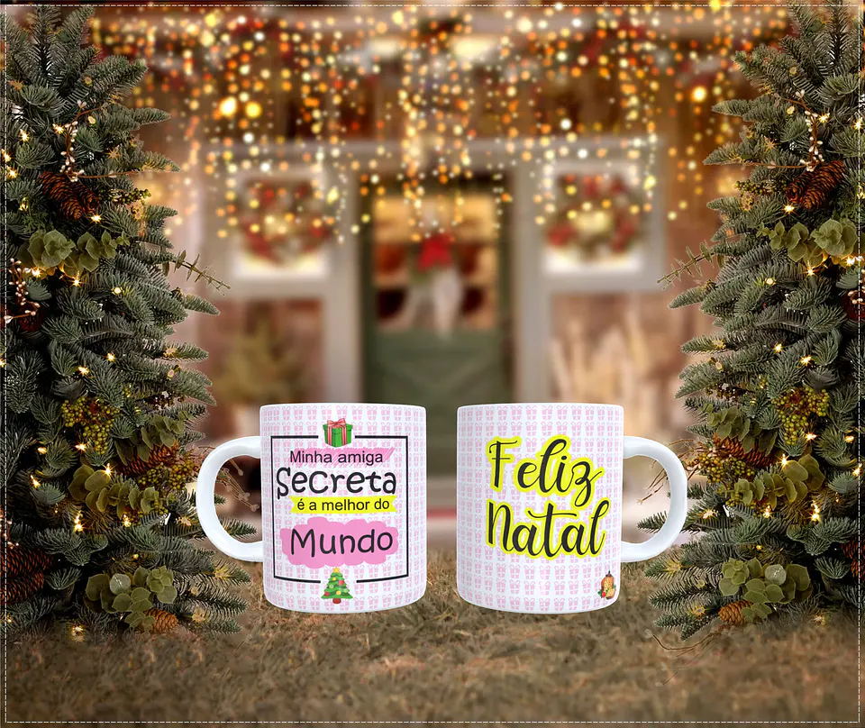 A Caneca de Amigo Secreto Que É 100% Emoção 5