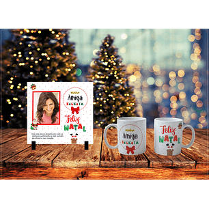 O Kit Secreto do Natal: Caneca + Azulejo Personalizado que Vai Parar o Instagram
