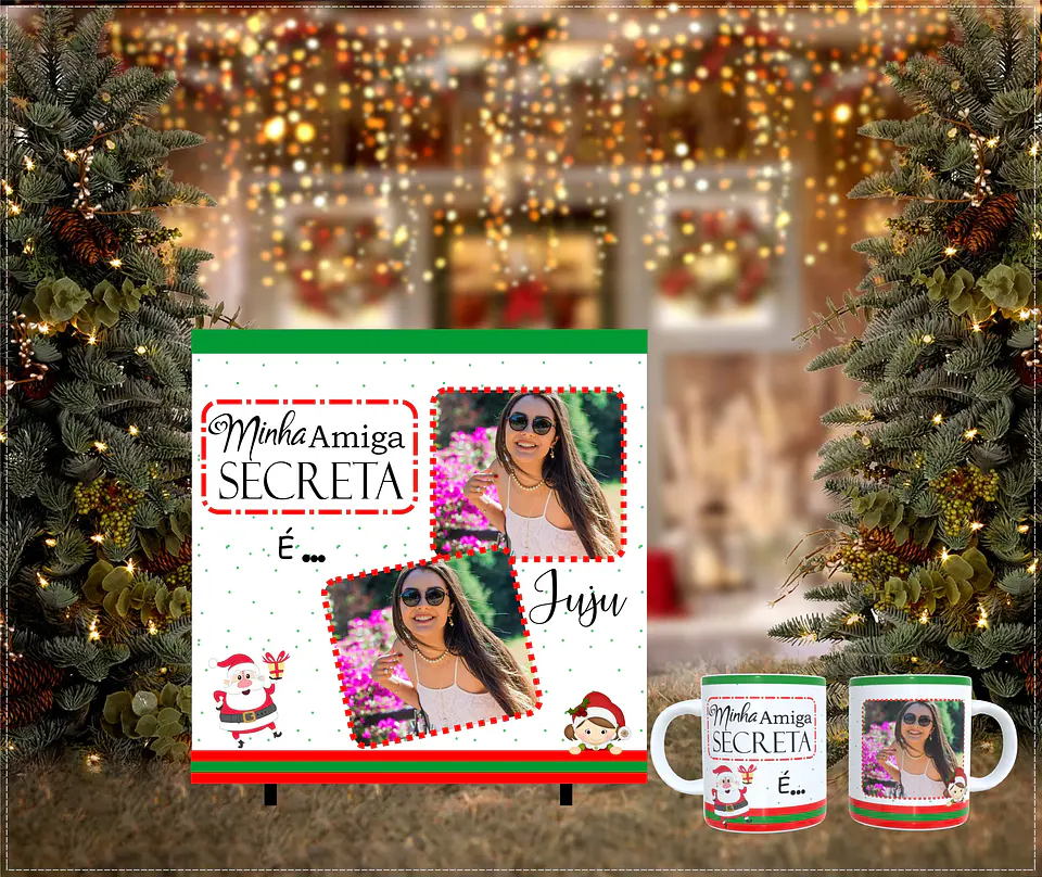 O Kit Secreto do Natal: Caneca + Azulejo Personalizado que Vai Parar o Instagram 6