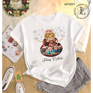 T-shirt Natal Família