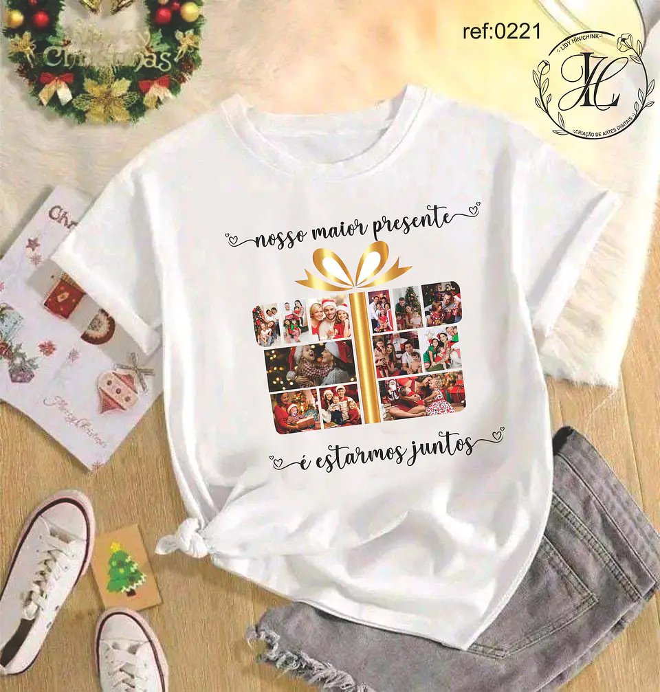 T-shirt Natal Família 2