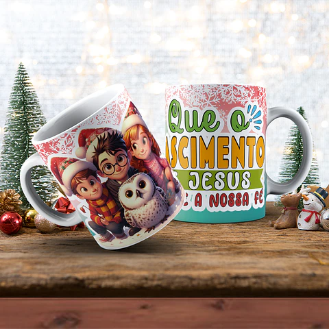 Canecas de Natal Personagens