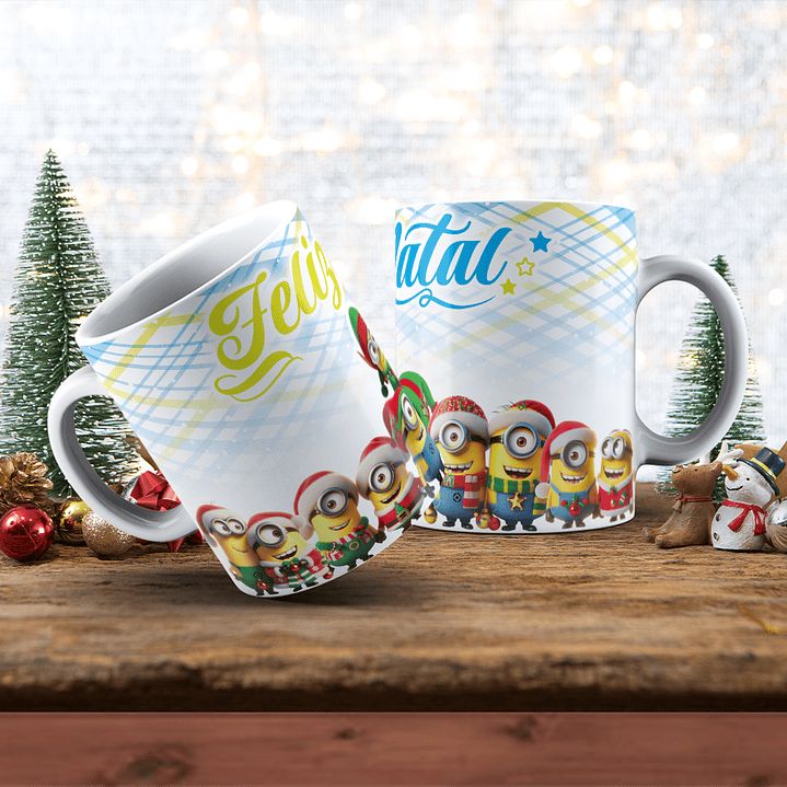 Canecas de Natal Personagens 2
