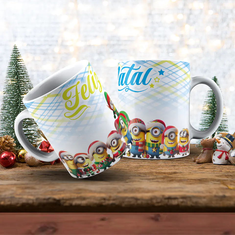 Canecas de Natal Personagens 2
