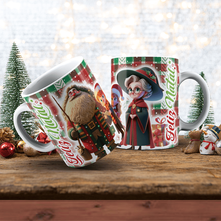 Canecas de Natal Personagens 9