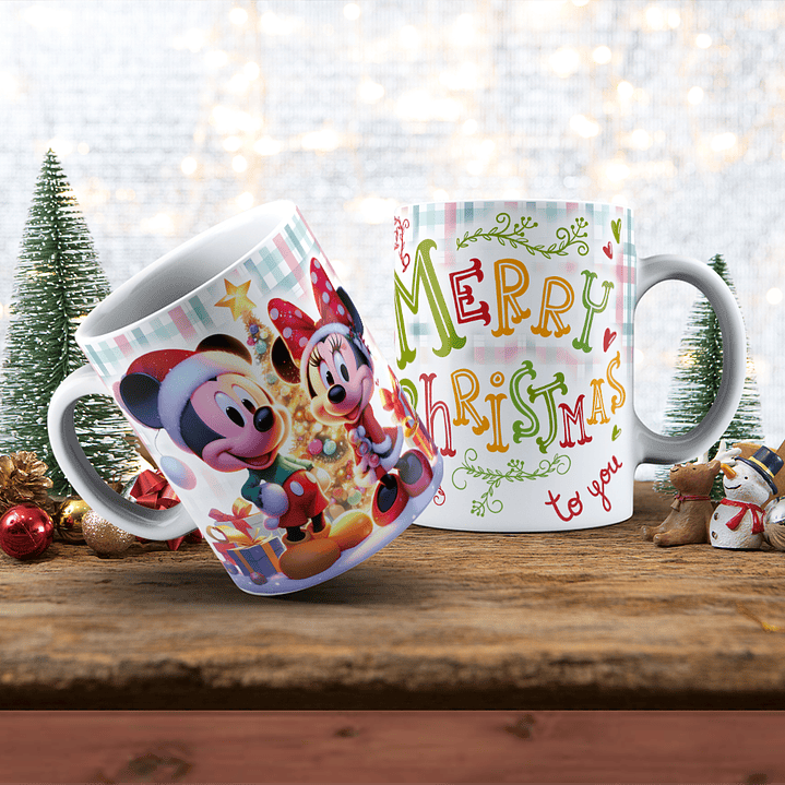 Canecas de Natal Personagens 16