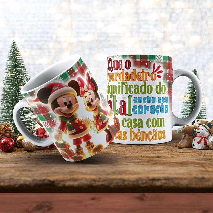 Canecas de Natal Personagens 20