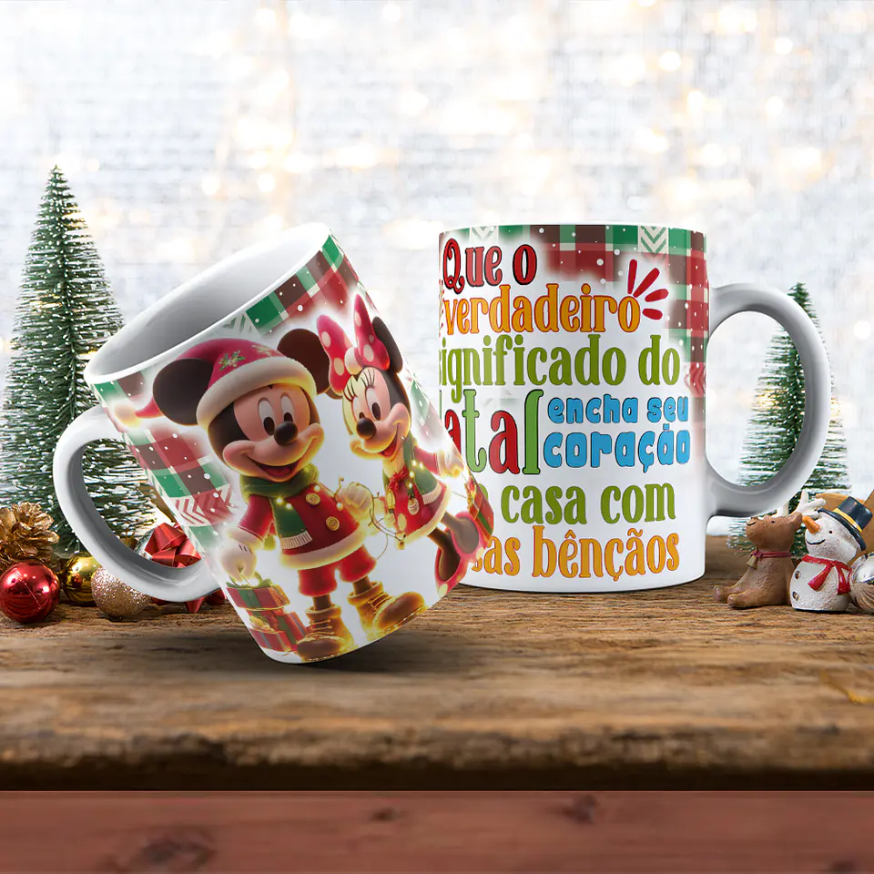 Canecas de Natal Personagens 20