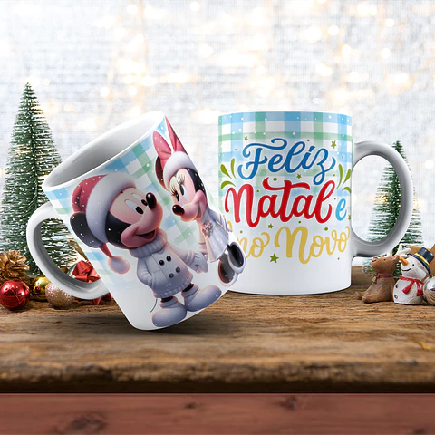 Canecas de Natal Personagens - Vol 02