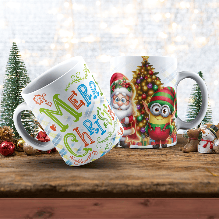 Canecas de Natal Personagens - Vol 02 7