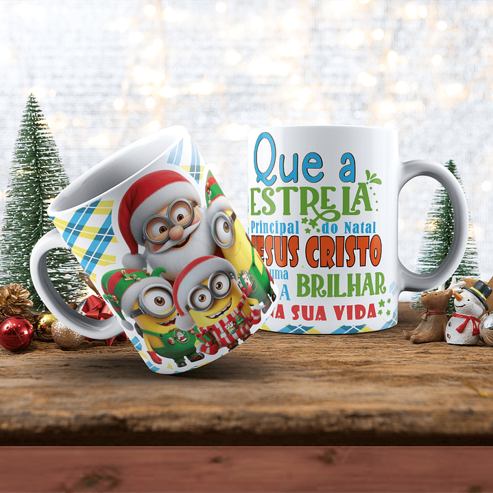Canecas de Natal Personagens - Vol 02 8