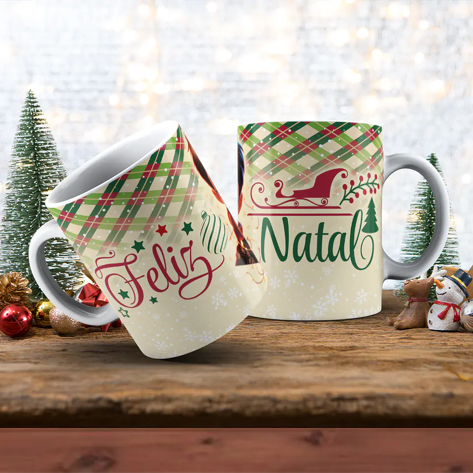 Canecas de Natal Personagens - Vol 02 11