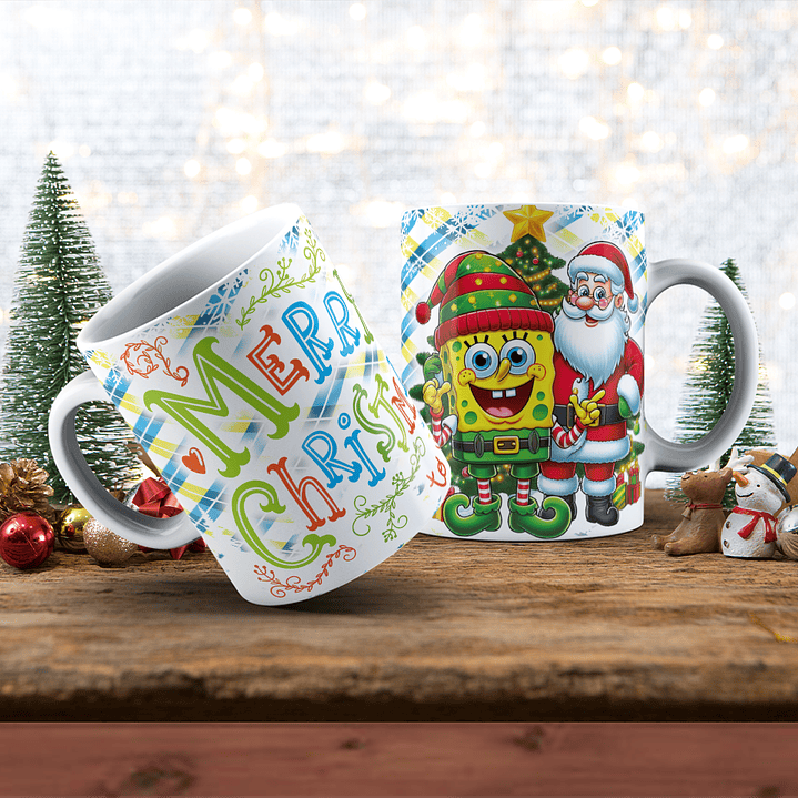 Canecas de Natal Personagens - Vol 02 14