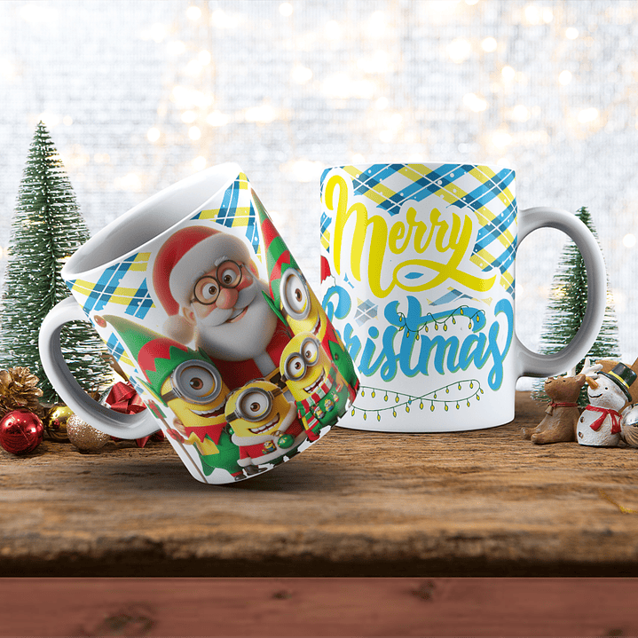 Canecas de Natal Personagens - Vol 02 15