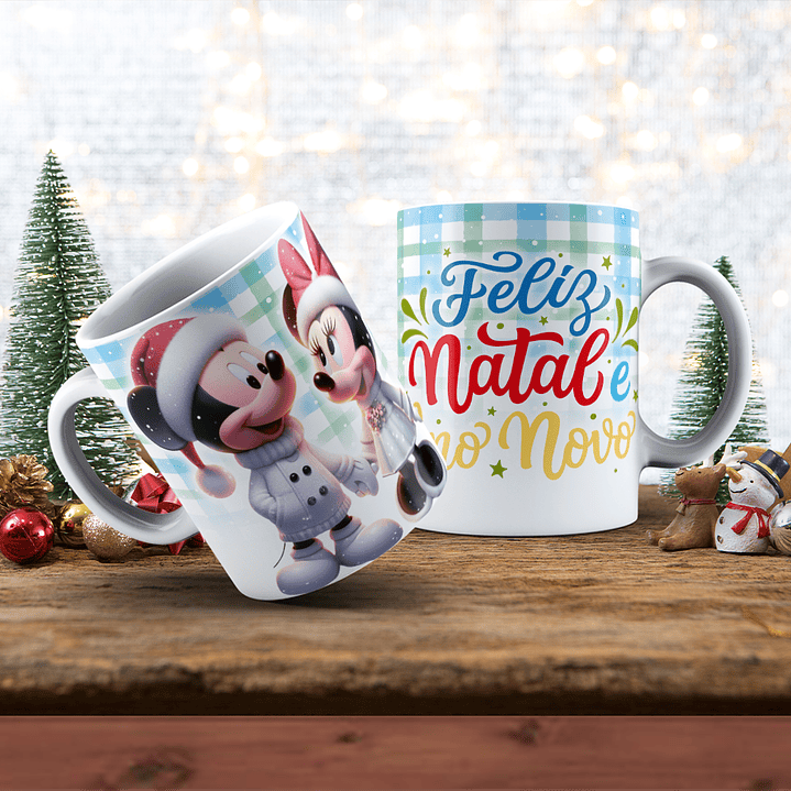 Canecas de Natal Personagens - Vol 03 1
