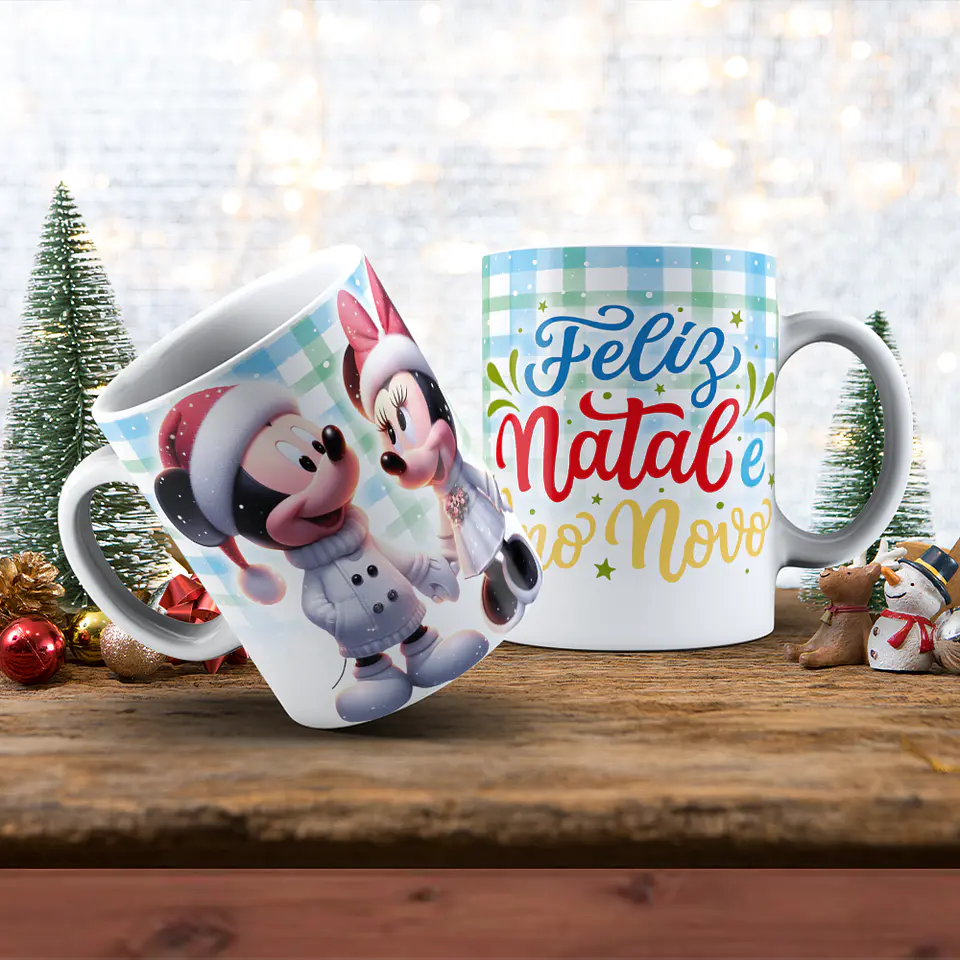 Canecas de Natal Personagens - Vol 03 1