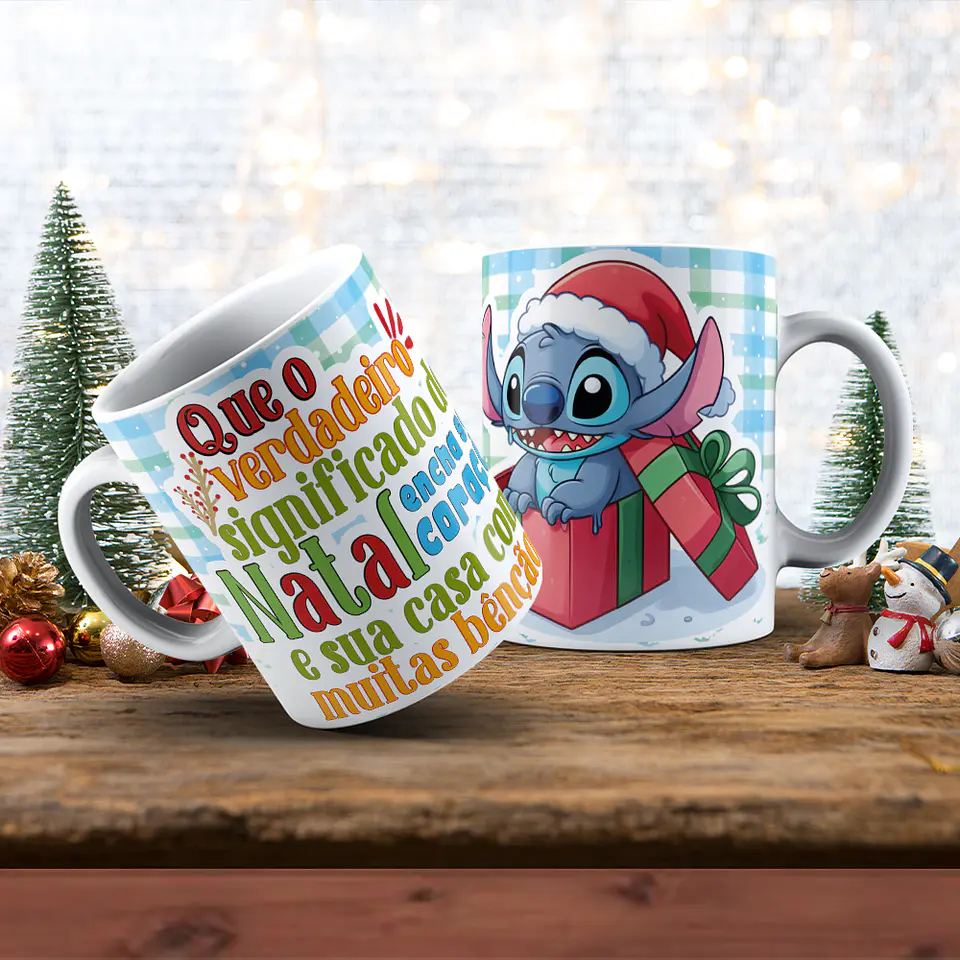 Canecas de Natal Personagens - Vol 03 3