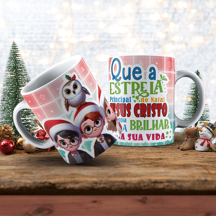 Canecas de Natal Personagens - Vol 03 4