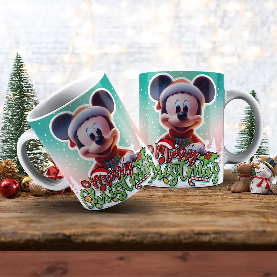 Canecas de Natal Personagens - Vol 03 5