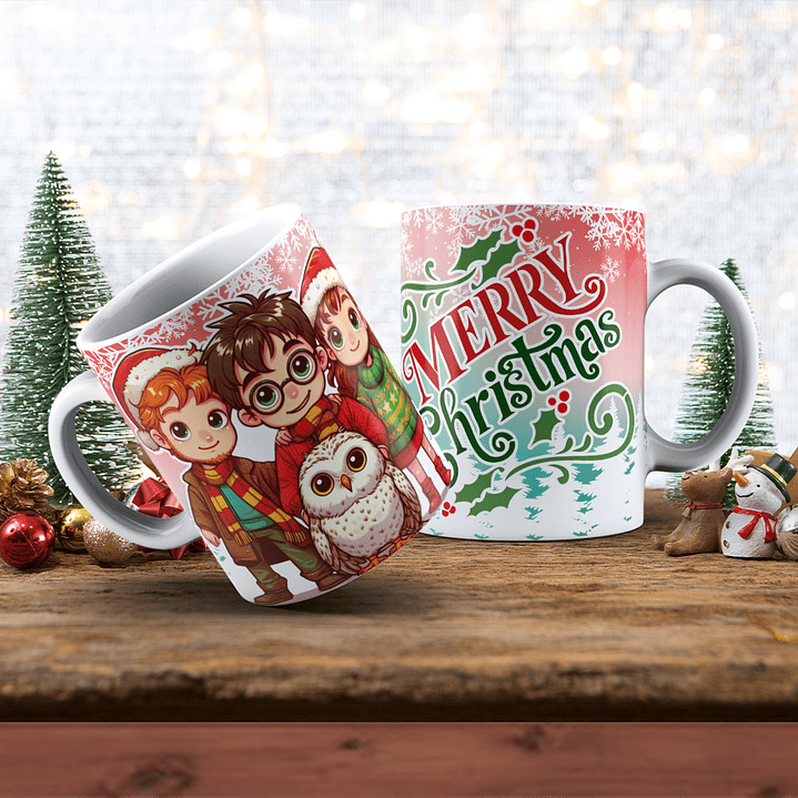 Canecas de Natal Personagens - Vol 03 7