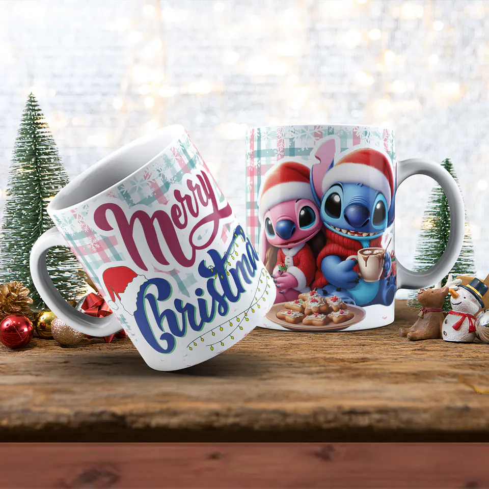Canecas de Natal Personagens - Vol 03 8