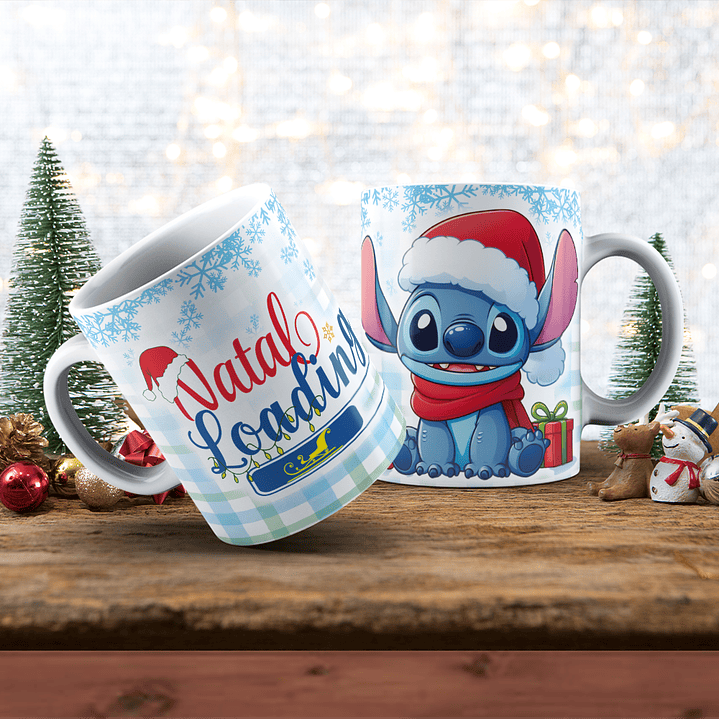 Canecas de Natal Personagens - Vol 03 9