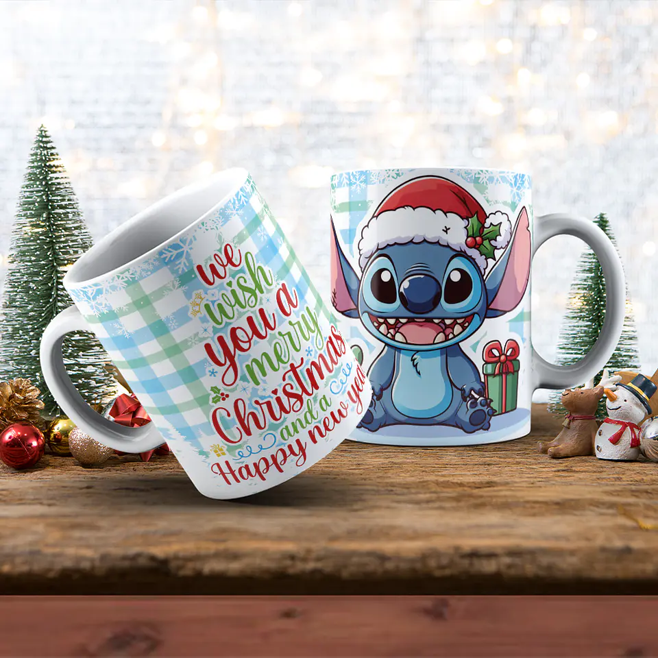 Canecas de Natal Personagens - Vol 03 12