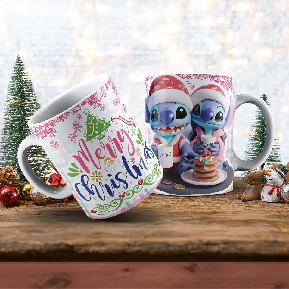 Canecas de Natal Personagens - Vol 03 13
