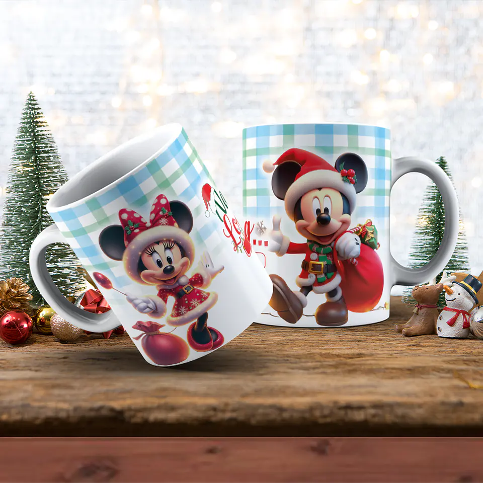 Canecas de Natal Personagens - Vol 03 14