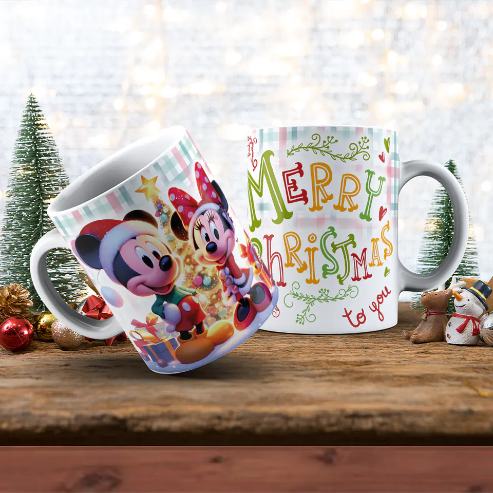 Canecas de Natal Personagens - Vol 03 15