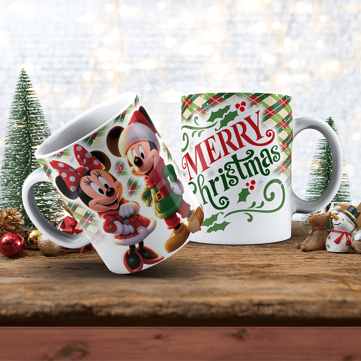 Canecas de Natal Personagens - Vol 03 19