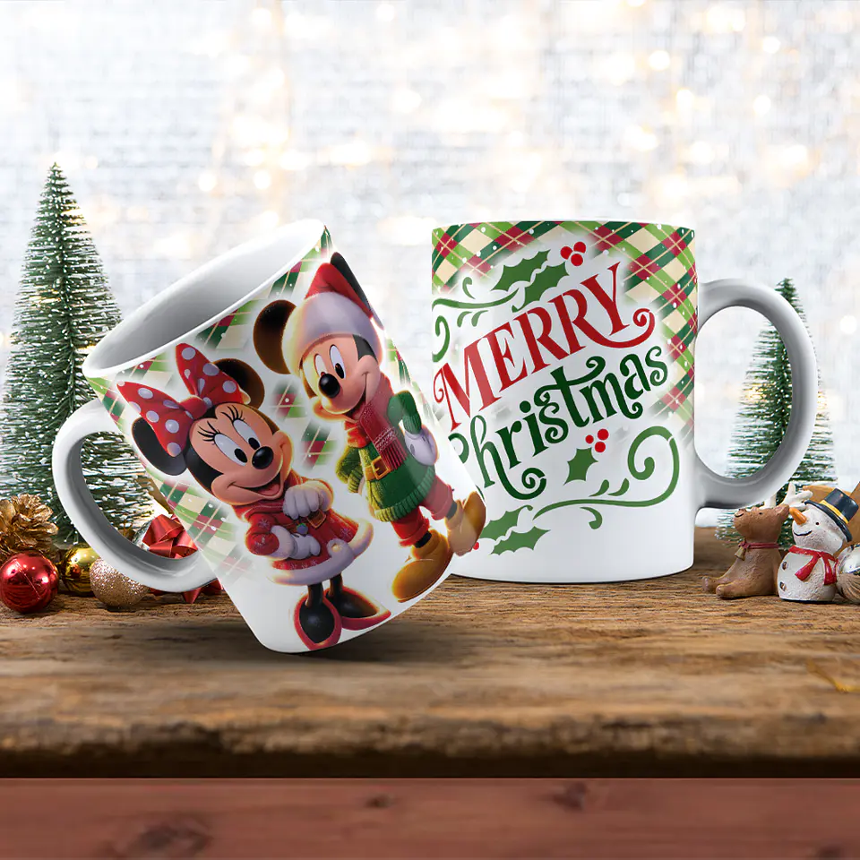 Canecas de Natal Personagens - Vol 03 19