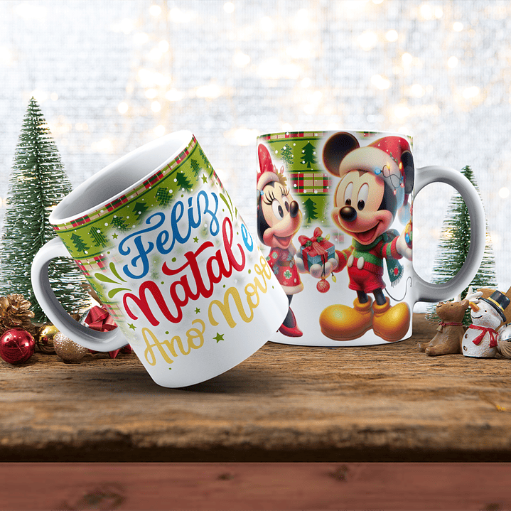 Canecas de Natal Personagens - Vol 03 20