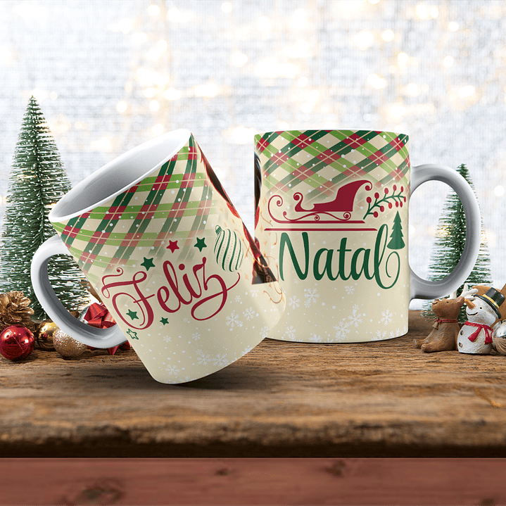 Canecas de Natal Personagens - Vol 04 4