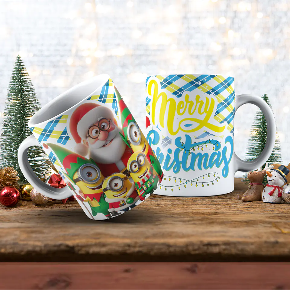 Canecas de Natal Personagens - Vol 04 9