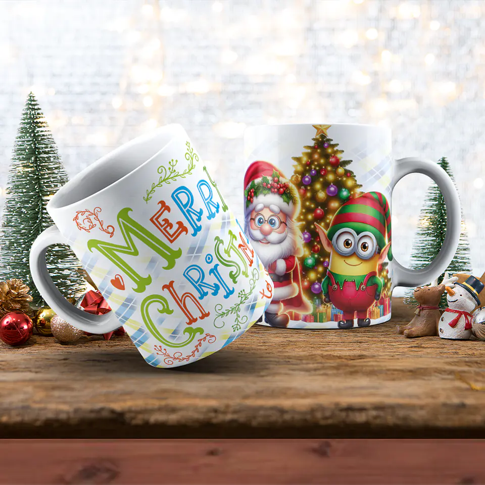 Canecas de Natal Personagens - Vol 04 13