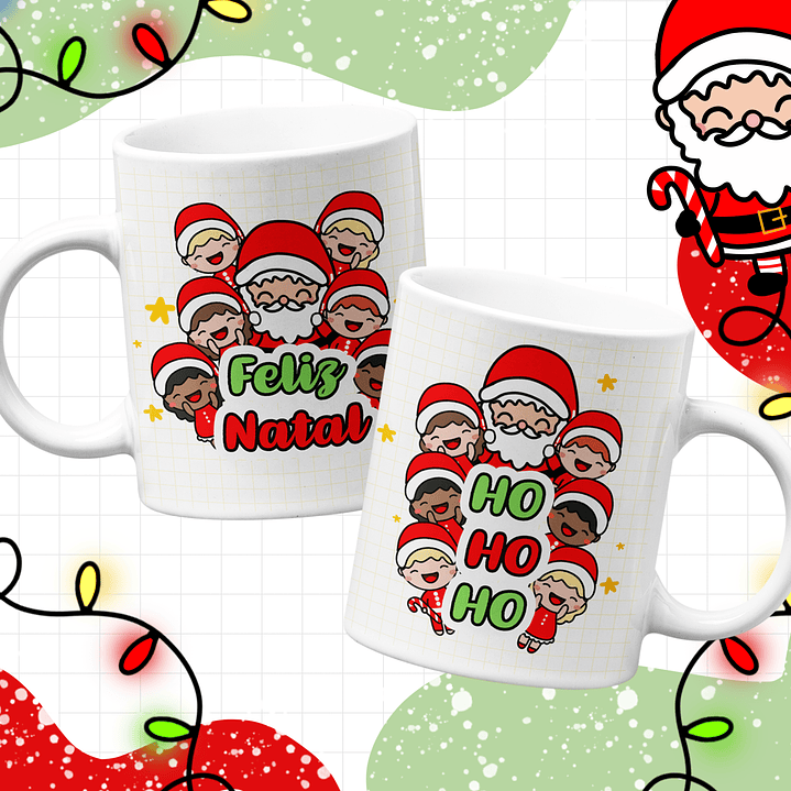 Caneca de Natal Infantil 8