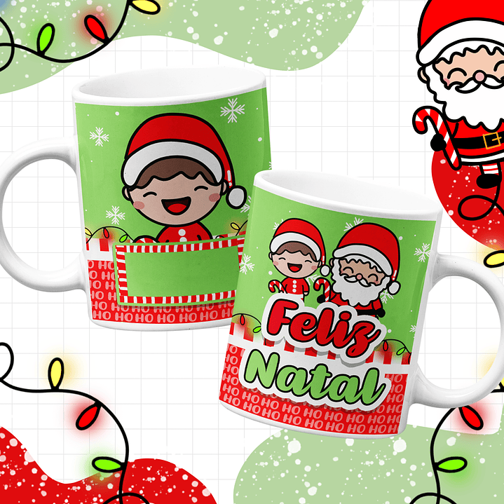 Caneca de Natal Infantil 14