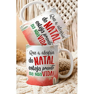 Canecas de Natal Com Foto