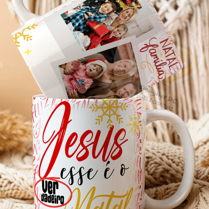 Canecas de Natal Com Foto 2