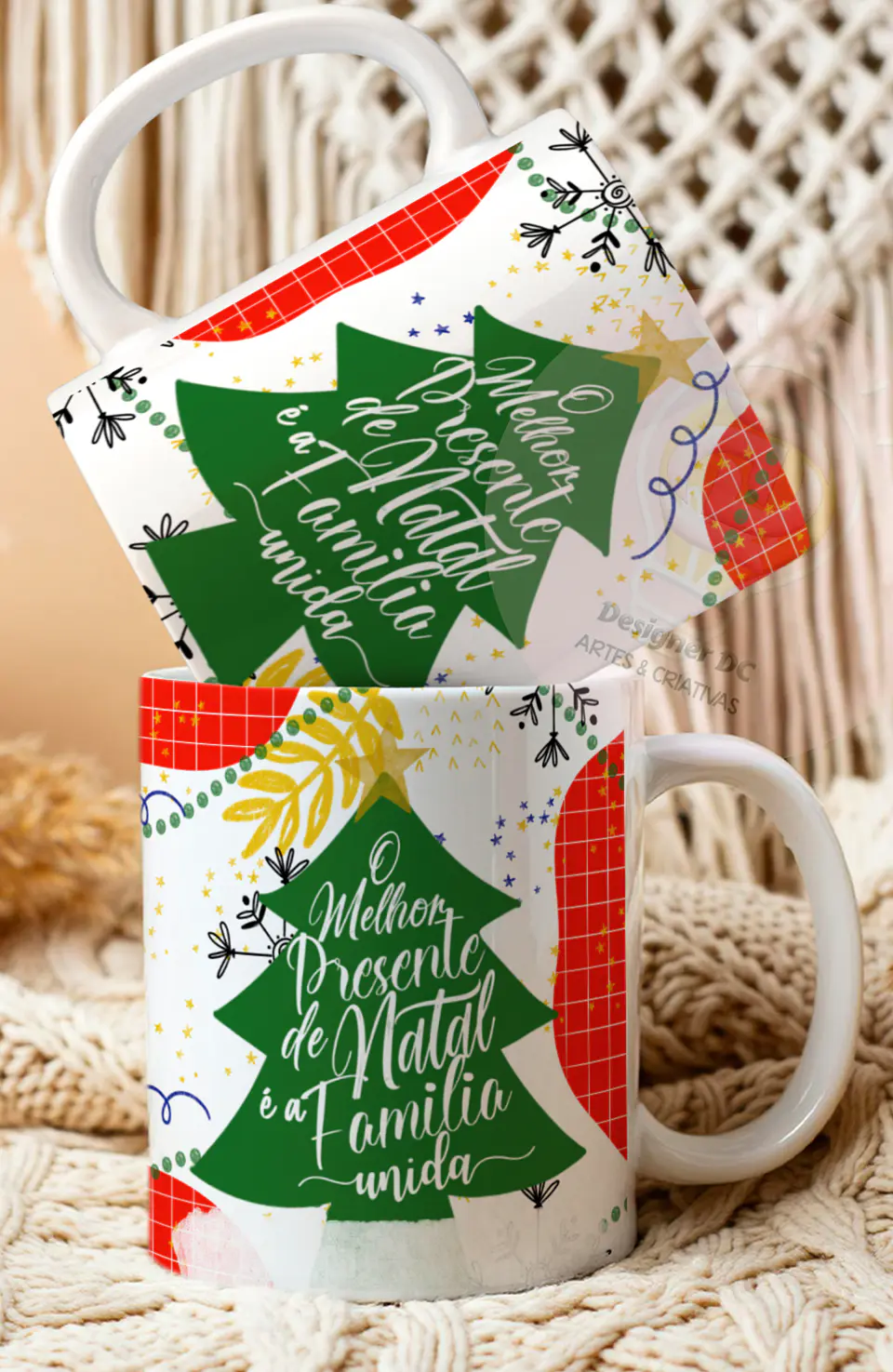 Canecas de Natal Com Foto 6