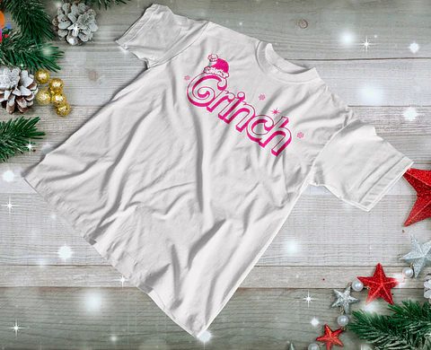 T-shirt Barbie e Grinch