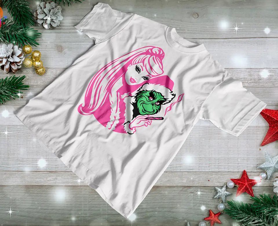 T-shirt Barbie e Grinch 4