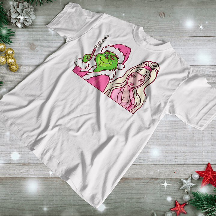 T-shirt Barbie e Grinch 6