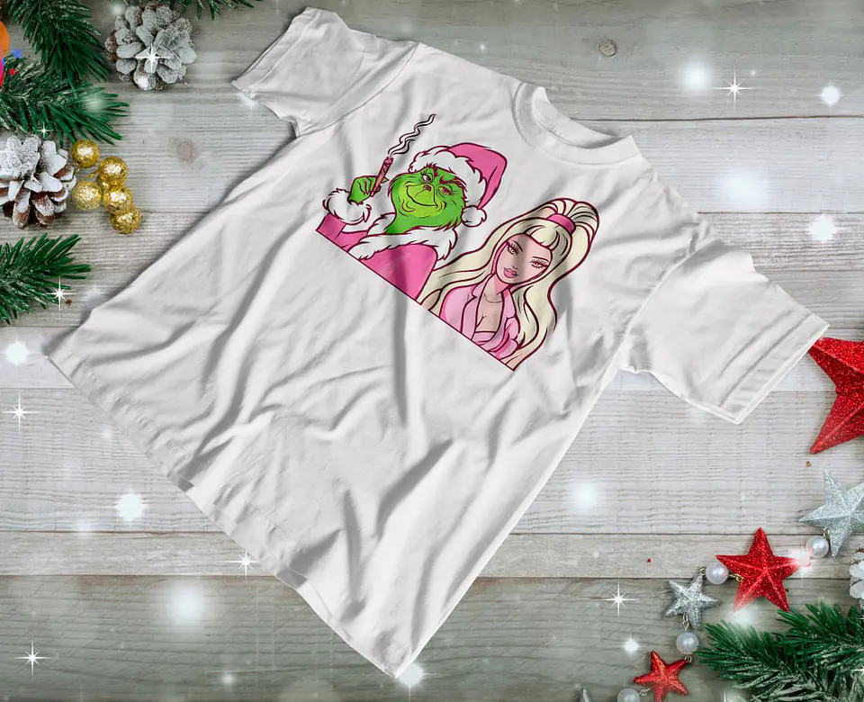 T-shirt Barbie e Grinch 6