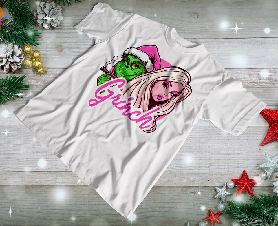 T-shirt Barbie e Grinch 11