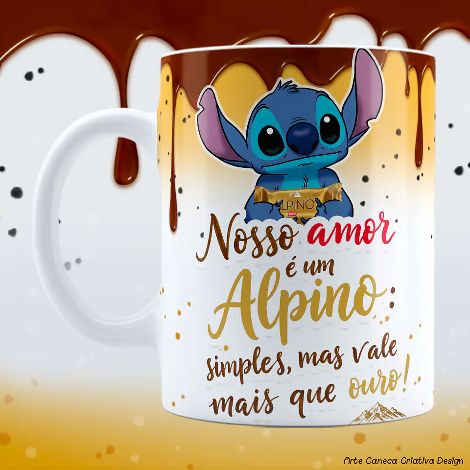 Caneca Stitch Chocolates 1